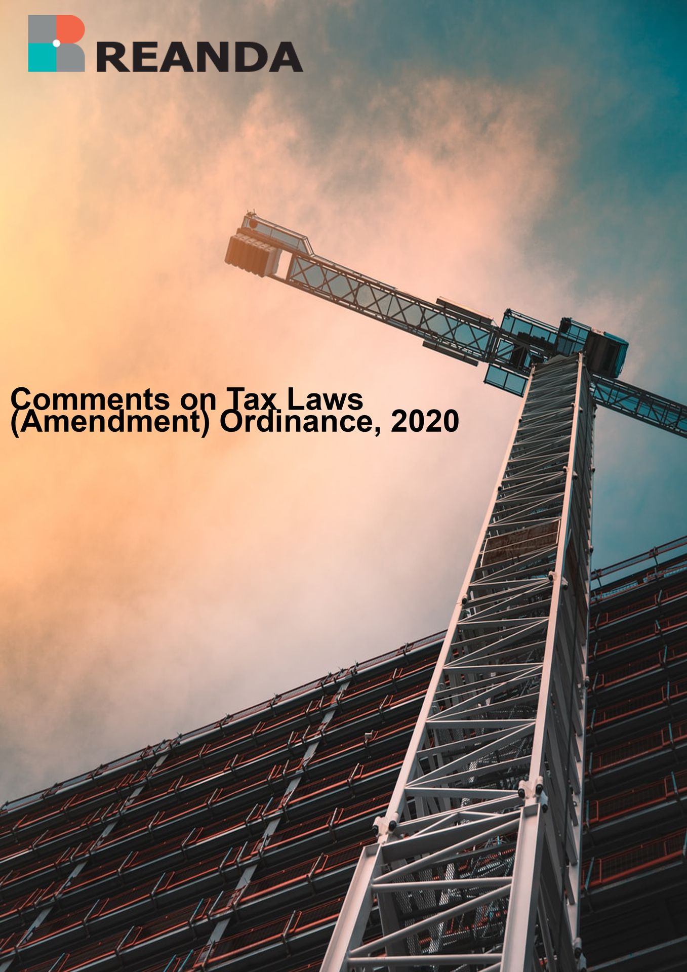 Comments on Tax Laws (Amendment) Ordinance, 2020