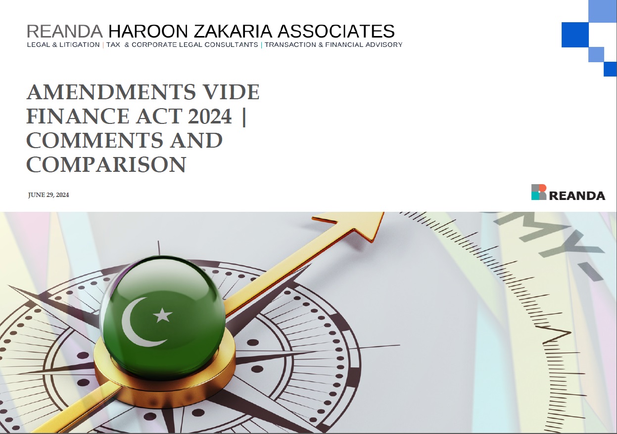 Amendments Vide Finance ACT 2024 | Comments and Comparison