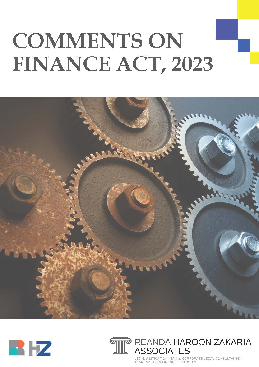 Comments on Finance Bill, 2023