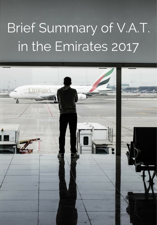 Brief Summary of V.A.T. in the Emirates 2017